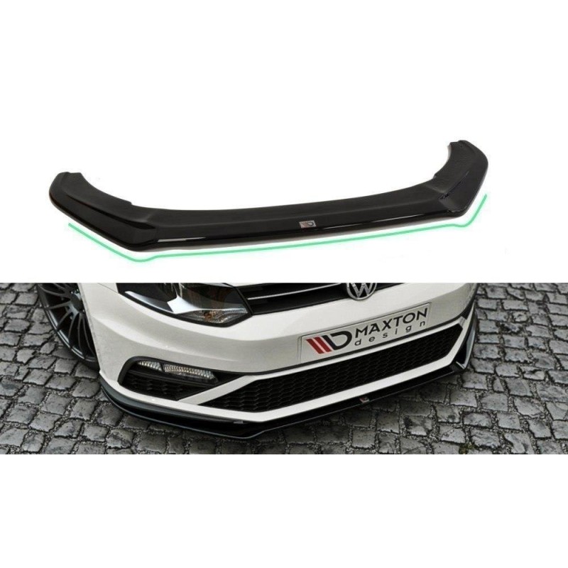 FRONT SPLITTER V.2 Volkswagen Polo GTI Mk5 Facelift a 421,03 € 1287-VW-PO-5F-GTI-FD2G*979 chez CAROU TUNING