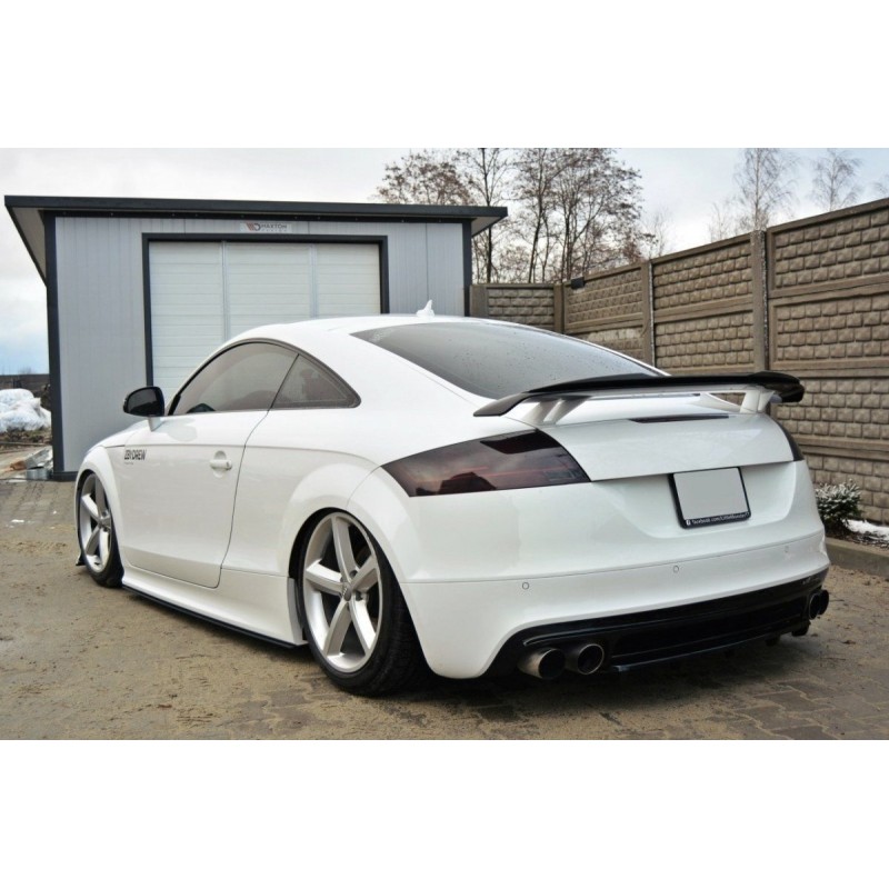 Rear Splitter Audi TT S 8J (with a vertical bar) a 376,60 € 1322-AU-TT-2-RS-RD1+RD2G*1019 chez CAROU TUNING