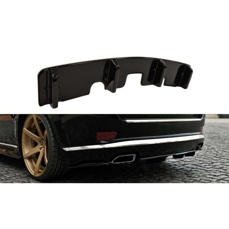 Rear Splitter Jeep Grand Cherokee WK2 Summit FACELIFT (with a vertical bar) a 376,60 € uniw-JE-GC-4F-SU-RD1+RD2G*1040 chez CAROU TUNING