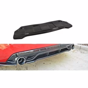 Rear Splitter PEUGEOT 308 II GTI (without vertical bars) a 188,30 € uniw-PE-308-GTI-RD1G*1052 chez CAROU TUNING
