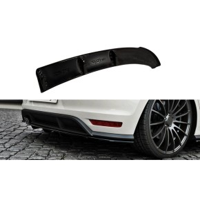 REAR SPLITTER (with a vertical bar) Volkswagen Polo GTI Mk5 Facelift a 421,03 € uniw-VW-PO-5F-GTI-RSD1+RD1G*1069 chez CAROU TUNING