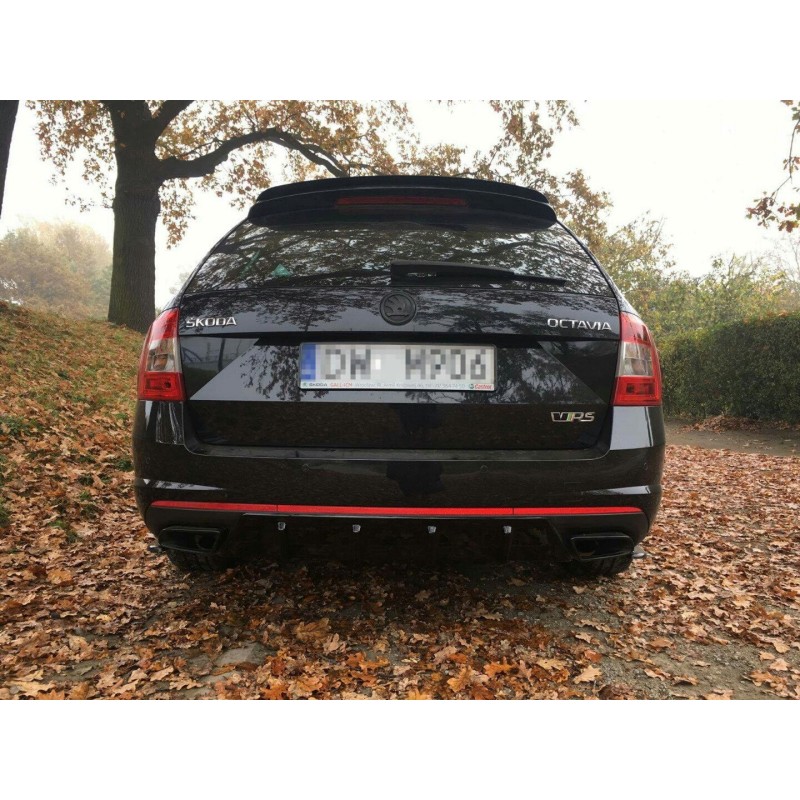 Spoiler Cap Skoda Octavia RS Mk3 / Mk3 FL Estate a 304,67 € uniw-SK-OC-3/3F-RS-K-CAP1G*1267 chez CAROU TUNING