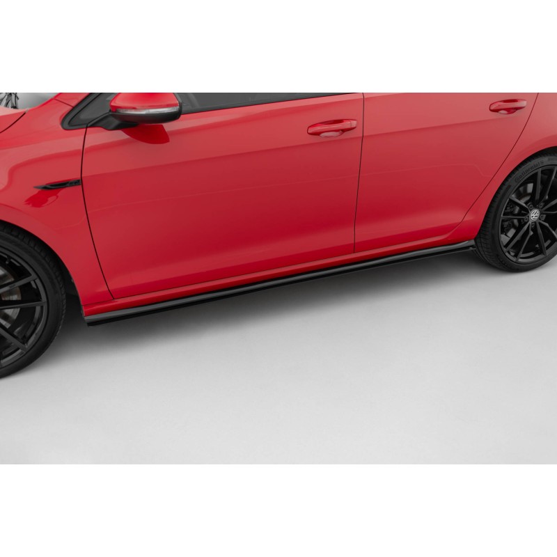 Racing Side Skirts Diffusers VW Golf 7 R / R-Line Facelift a 294,09 € 30-VW-GO-7F-R-CNC-SD1A*1766 chez CAROU TUNING