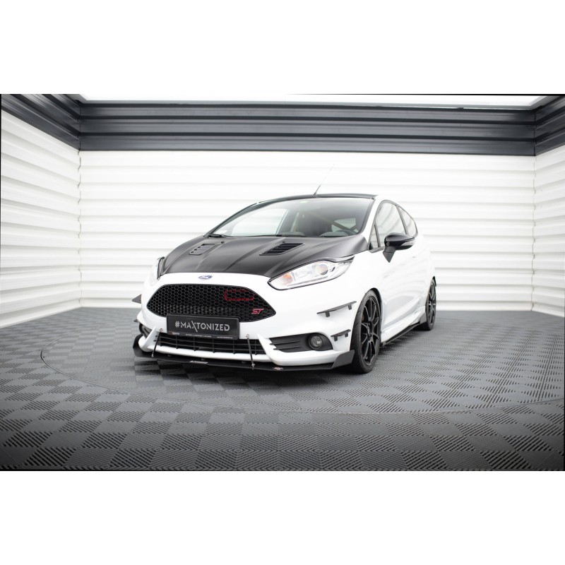Front Splitter Racing V.2 Ford Fiesta ST Mk7 FL a 357,56 € uniw-FO-FI-7F-ST-CNC-FD2A*1844 chez CAROU TUNING