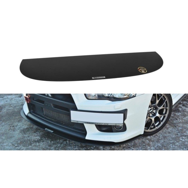 FRONT RACING SPLITTER V.3 Mitsubishi Lancer Evo X a 357,56 € uniw-MI-LA-10-EVO-CNC-FD3A*1863 chez CAROU TUNING