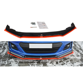 Front Splitter V.5 Subaru BRZ Mk1 Facelift a 685,50 € uniw-SU-BRZ-1F-FD3RRED+FD3G*5505 chez CAROU TUNING