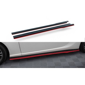 Side Skirts Diffusers V.2 Subaru BRZ Mk1 / Mk1 Facelift / Toyota GT86 Facelift a 696,08 € uniw-SU-BRZ-1F-SD1RRED+SD1G*5508 chez CAROU TUNING