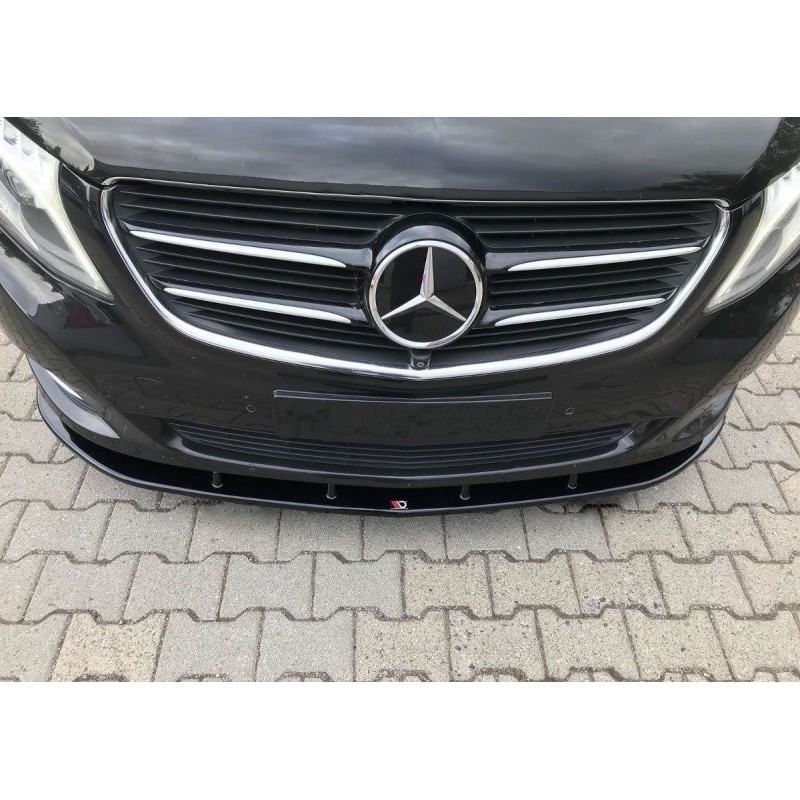 FRONT SPLITTER v.2 Mercedes V-Class W447 a 421,03 € uniw-ME-V-447-FD2G*5576 chez CAROU TUNING