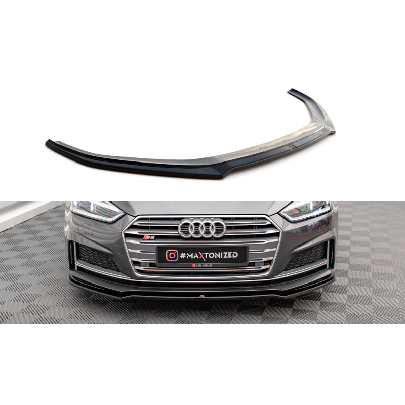 Front Splitter V.1 Audi S5 / A5 S-Line F5 Coupe / Sportback a 421,03 € uniw-AU-A5-2-SLINE-FD1G*5599 chez CAROU TUNING