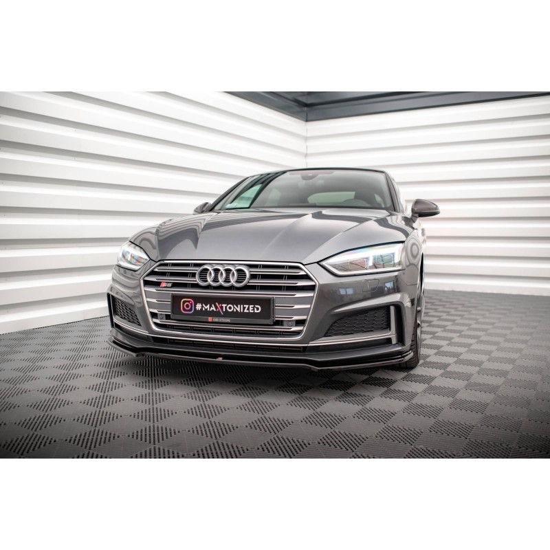Front Splitter V.1 Audi S5 / A5 S-Line F5 Coupe / Sportback a 421,03 € uniw-AU-A5-2-SLINE-FD1G*5599 chez CAROU TUNING