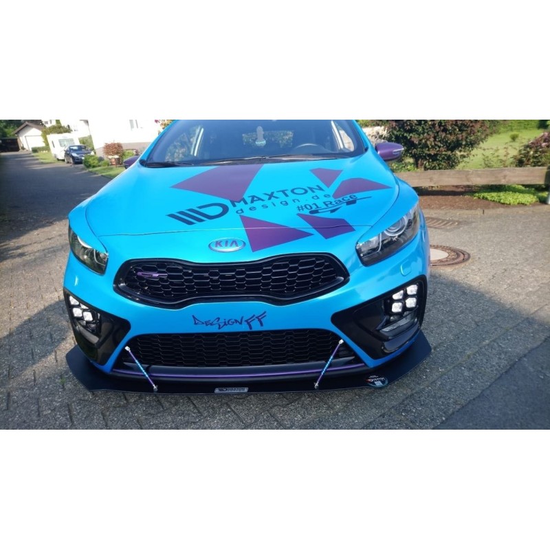FRONT RACING SPLITTER KIA CEED / PRO CEED GT MK2 a 357,56 € uniw-KI-CE-2-GT-CNC-FD1A*6652 chez CAROU TUNING