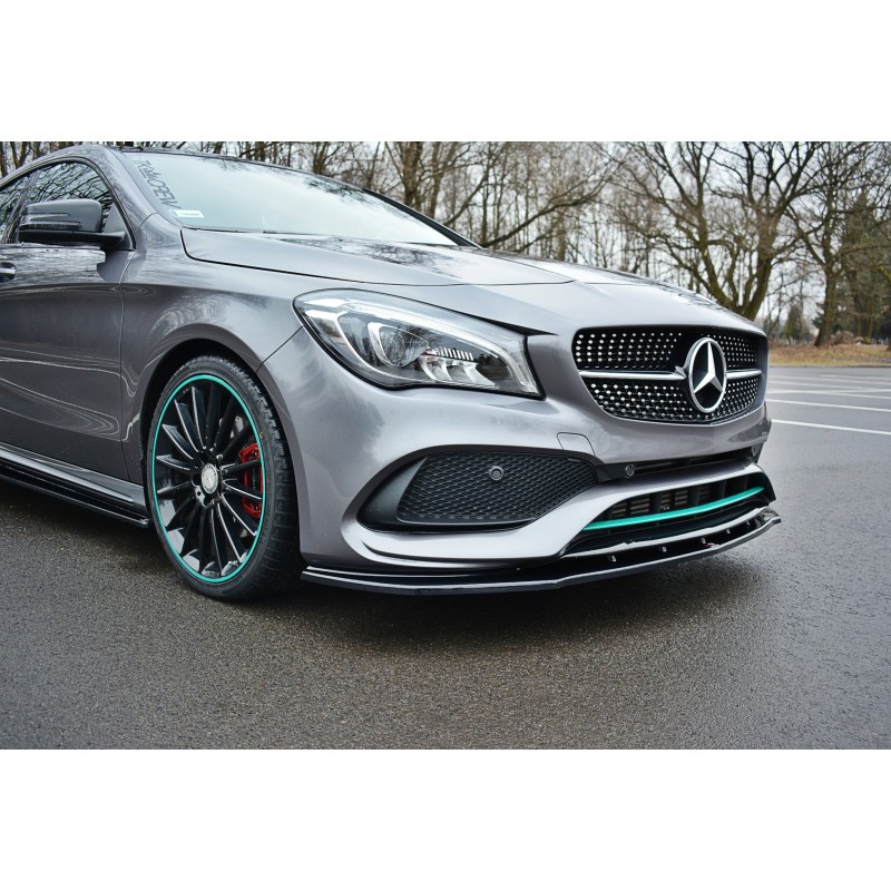 FRONT SPLITTER V.1 MERCEDES-BENZ CLA C117 AMG-LINE FACELIFT a 421,03 € uniw-ME-CLA-117F-AMGLINE-FD1G*6655 chez CAROU TUNING