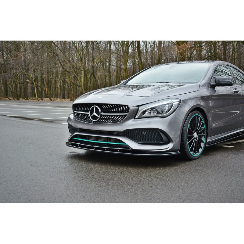 FRONT SPLITTER V.1 MERCEDES-BENZ CLA C117 AMG-LINE FACELIFT a 421,03 € uniw-ME-CLA-117F-AMGLINE-FD1G*6655 chez CAROU TUNING