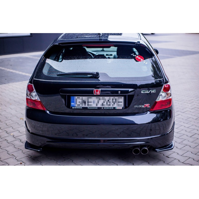 REAR SIDE SPLITTERS HONDA CIVIC EP3 (MK7) TYPE-R/S FACELIFT a 188,30 € uniw-HO-CI-7-TYPE-R/S-RSD1G*6796 chez CAROU TUNING