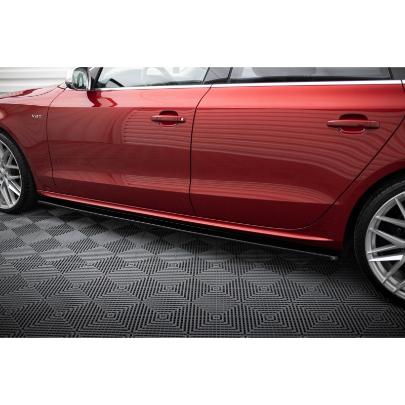 Side Skirts Diffusers Audi S5 / A5 / A5 S-Line 8T / 8T FL Sportback a 421,03 € uniw-AU-A5-1F-SLINE-SB-SD1G*7081 chez CAROU TUNING