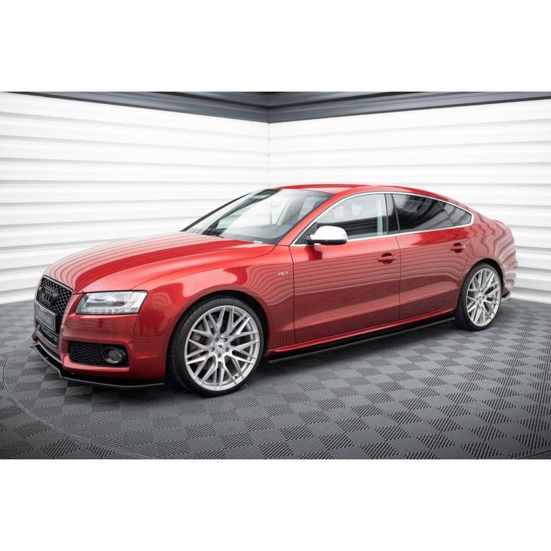 Side Skirts Diffusers Audi S5 / A5 / A5 S-Line 8T / 8T FL Sportback a 421,03 € uniw-AU-A5-1F-SLINE-SB-SD1G*7081 chez CAROU TUNING