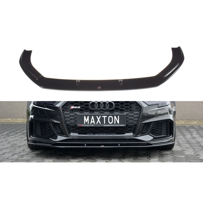 Front Splitter V.1 Audi RS3 8V FL Sportback a 421,03 € uniw-AU-RS3-8VF-FD1G*7609 chez CAROU TUNING