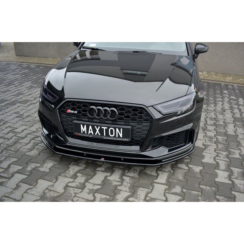 Front Splitter V.1 Audi RS3 8V FL Sportback a 421,03 € uniw-AU-RS3-8VF-FD1G*7609 chez CAROU TUNING