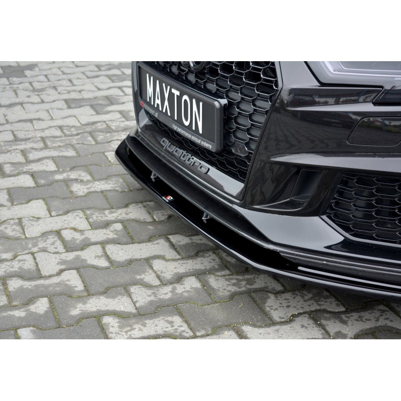 Front Splitter V.1 Audi RS3 8V FL Sportback a 421,03 € uniw-AU-RS3-8VF-FD1G*7609 chez CAROU TUNING