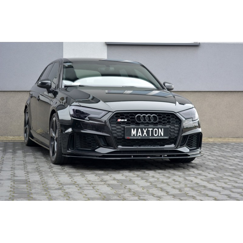 Front Splitter V.1 Audi RS3 8V FL Sportback a 421,03 € uniw-AU-RS3-8VF-FD1G*7609 chez CAROU TUNING