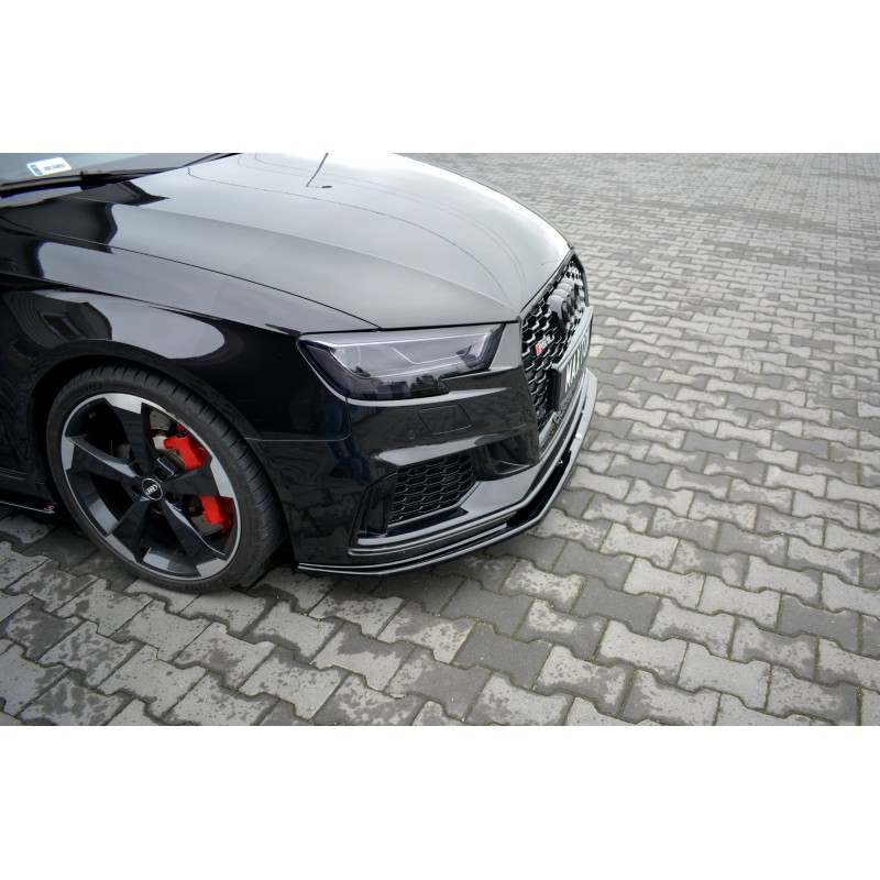 Front Splitter V.1 Audi RS3 8V FL Sportback a 421,03 € uniw-AU-RS3-8VF-FD1G*7609 chez CAROU TUNING