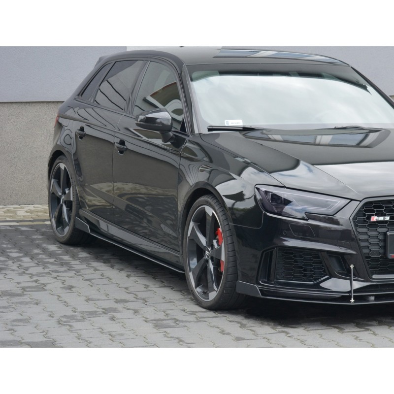 Racing Side Skirts Diffusers V.2 AUDI Audi RS3 8V FL Sportback a 357,56 € uniw-AU-RS3-8VF-CNC-SD2A*7624 chez CAROU TUNING