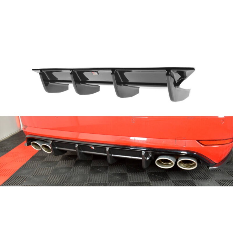 REAR VALANCE VW GOLF 7 R VARIANT FACELIFT a 410,46 € uniw-VW-GO-7F-R-VA-RS1G*7645 chez CAROU TUNING