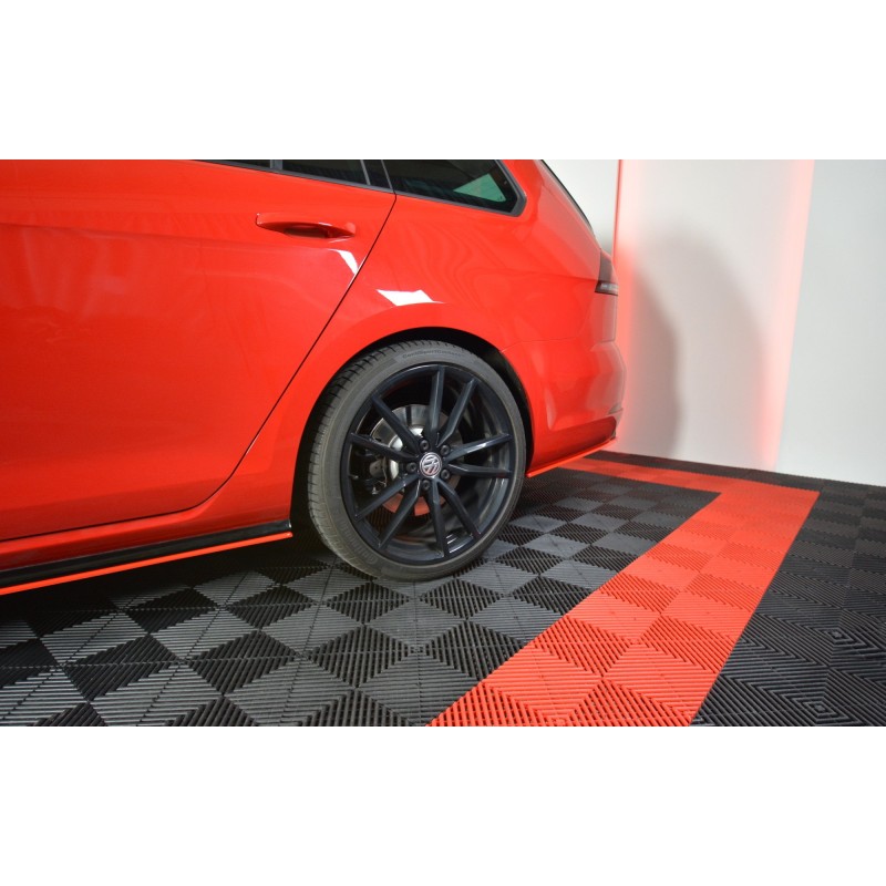 REAR SIDE SPLITTERS V.2 VW GOLF 7 R VARIANT FACELIFT a 188,30 € uniw-VW-GO-7F-R-VA-RSD2G*7651 chez CAROU TUNING