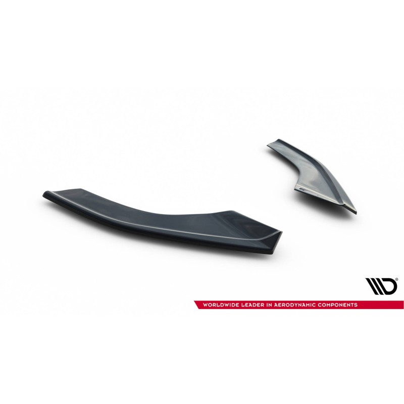 Front Side Splitters VW Golf 7 R / R-Line Facelift a 209,46 € uniw-VW-GO-7F-R-FD8G*7659 chez CAROU TUNING