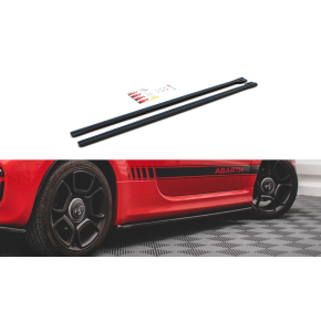 SIDE SKIRTS DIFFUSERS FIAT 500 ABARTH MK1 FACELIFT a 421,03 € uniw-FI-500-1F-AB-SD1G*7804 chez CAROU TUNING