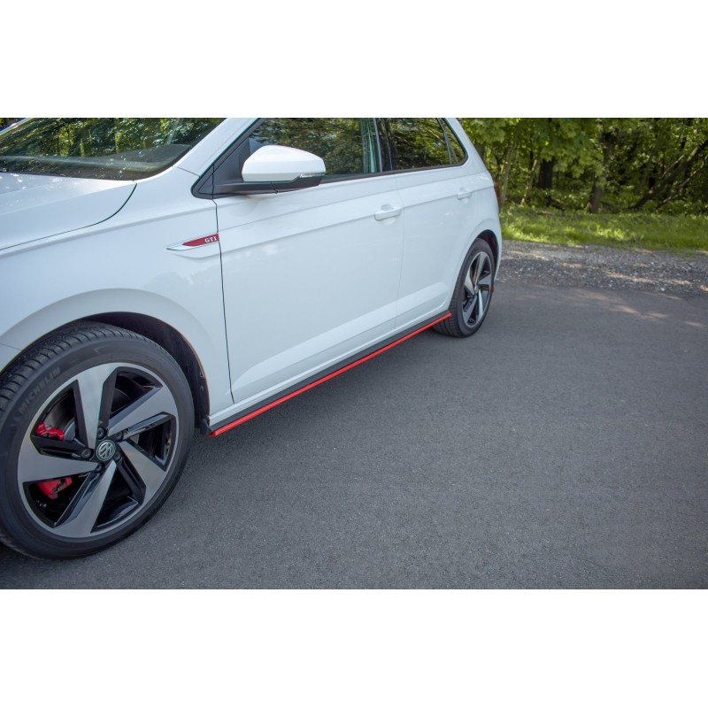 SIDE SKIRTS DIFFUSERS Volkswagen Polo GTI / R-line Mk6 a 421,03 € uniw-VW-PO-6-GTI-SD1G*8134 chez CAROU TUNING