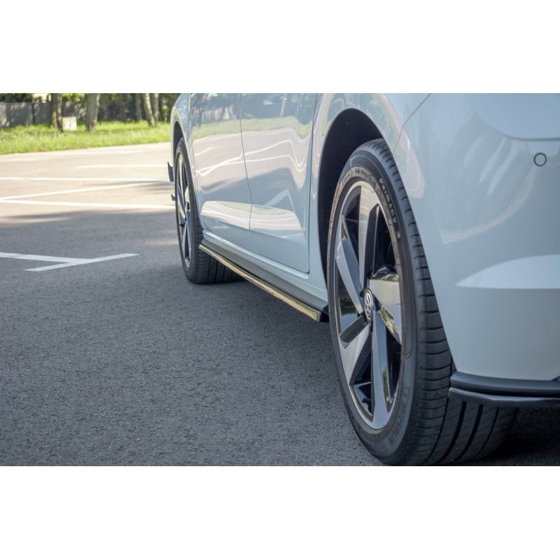 SIDE SKIRTS DIFFUSERS Volkswagen Polo GTI / R-line Mk6 a 421,03 € uniw-VW-PO-6-GTI-SD1G*8134 chez CAROU TUNING