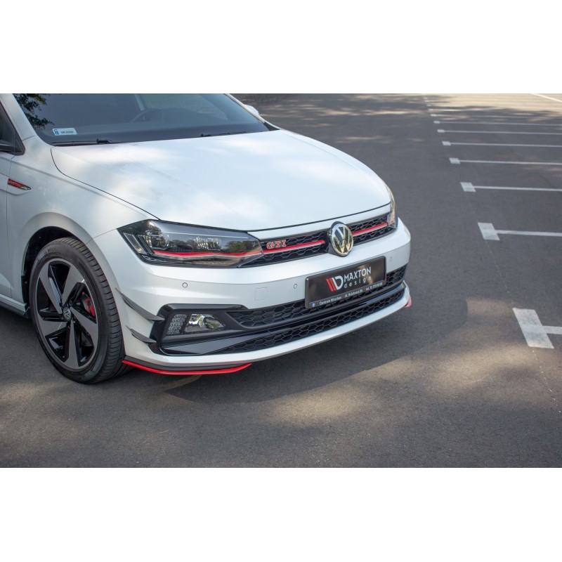 Splittery Przednie Boczne Volkswagen Polo GTI / R-line Mk6 a 209,46 € uniw-VW-PO-6-GTI-FD5G*8140 chez CAROU TUNING