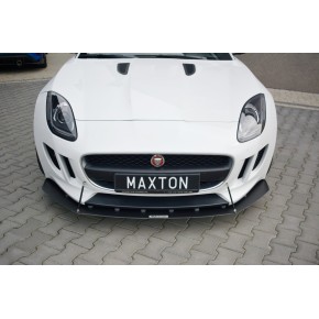 FRONT RACING SPLITTER JAGUAR F-TYPE a 357,56 € uniw-JA-F-TYPE-1-CNC-FD1A*8162 chez CAROU TUNING