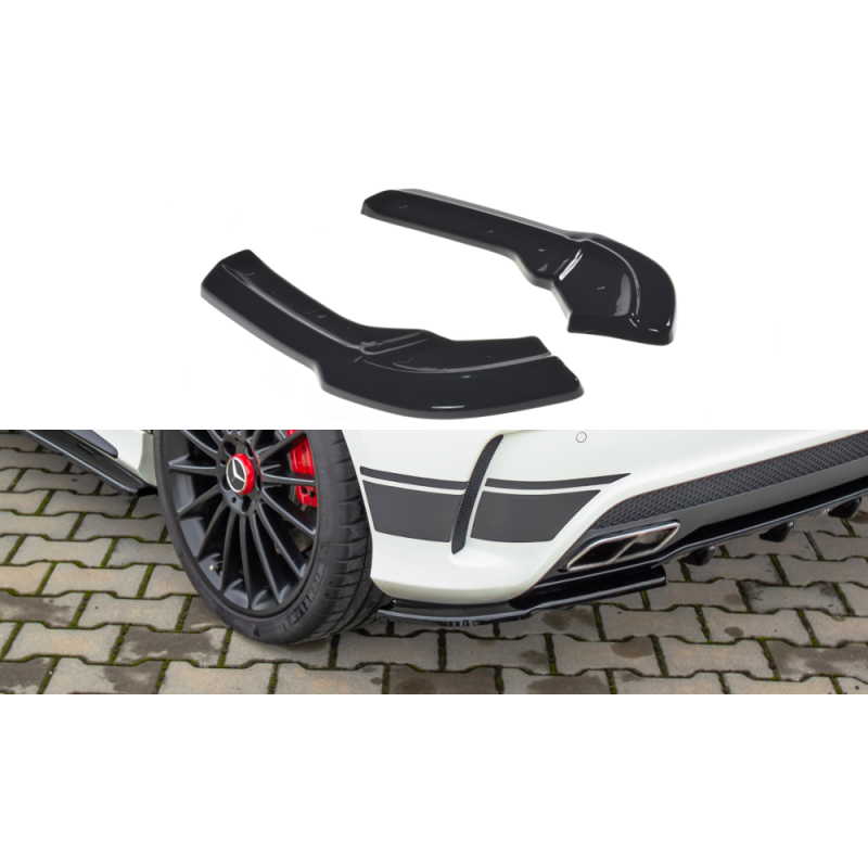 REAR SIDE SPLITTERS Mercedes A45 AMG W176 a 188,30 € uniw-ME-A-176-AMG-RSD1G*8638 chez CAROU TUNING