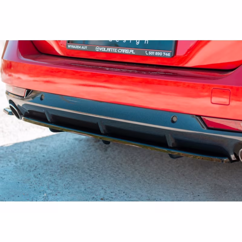 Rear Splitter(with vertical bars) Peugeot 508 GT Mk2 a 526,82 € uniw-PE-508-2-GT-SW-RD1+RD2G*8793 chez CAROU TUNING