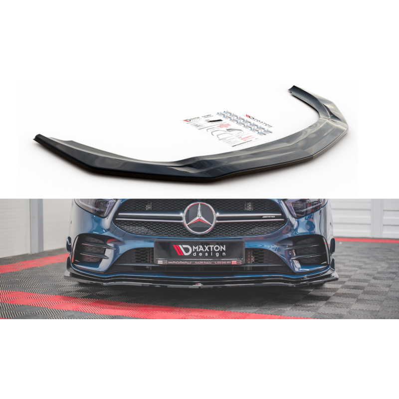Front Splitter V.1 Mercedes A35 AMG Aero W177 a 421,03 € uniw-ME-A-177-35-FD1G*9421 chez CAROU TUNING
