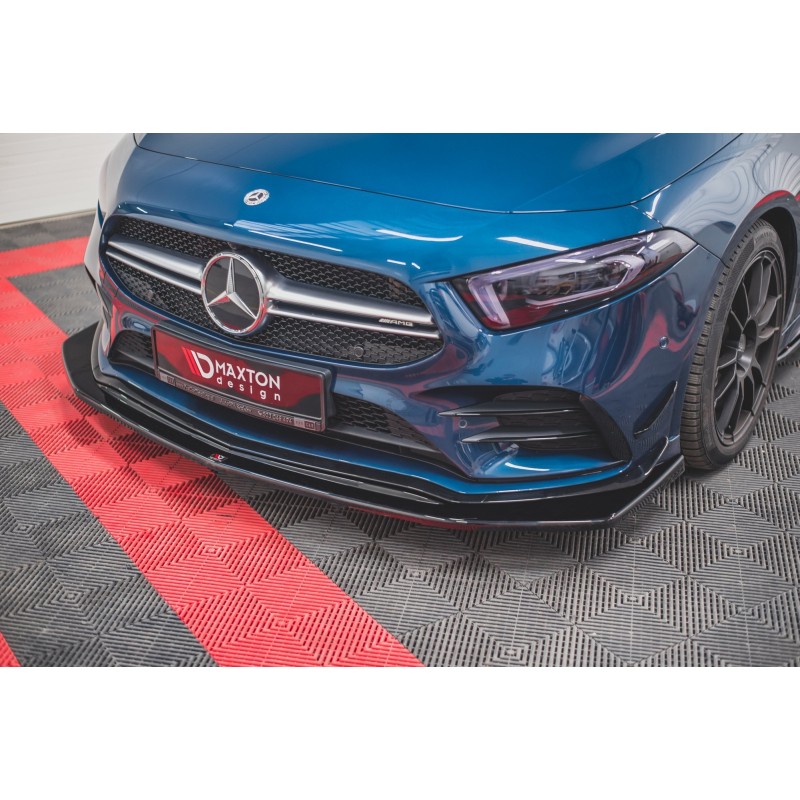 Front Splitter V.3 Mercedes A35 AMG Aero W177 a 421,03 € uniw-ME-A-177-35-FD3G*9432 chez CAROU TUNING
