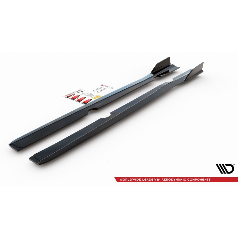 Side Skirts Diffusers Ford Fiesta 7 ST Facelift a 622,03 € uniw-FO-FI-7F-ST-FSD1FP*9915 chez CAROU TUNING