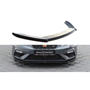 Front Splitter V.4 Seat Leon Cupra / FR Mk3 FL a 421,03 € uniw-SE-LE-3F-CU-FD4G*10182 chez CAROU TUNING