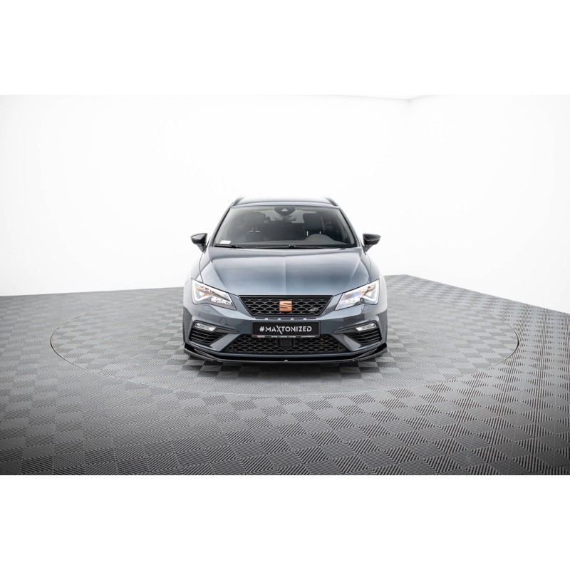 Front Splitter V.5 Seat Leon Cupra / FR Mk3 FL a 421,03 € uniw-SE-LE-3F-CU-FD5G*10186 chez CAROU TUNING