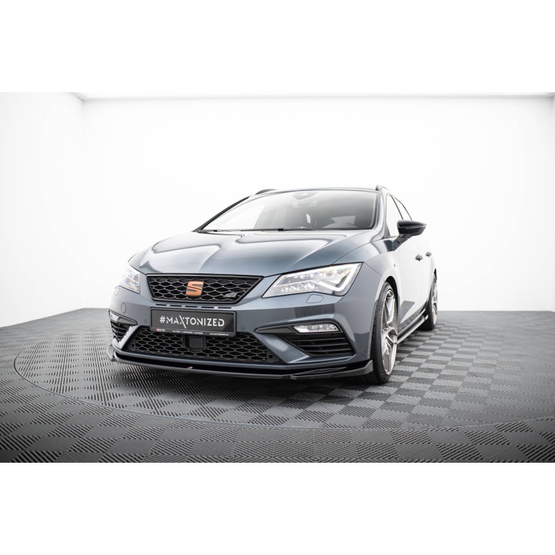 Front Splitter V.5 Seat Leon Cupra / FR Mk3 FL a 421,03 € uniw-SE-LE-3F-CU-FD5G*10186 chez CAROU TUNING