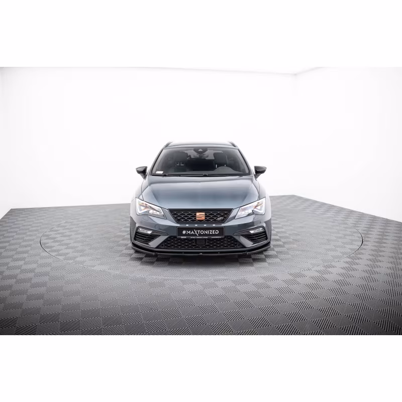 Front Splitter V.6 Seat Leon Cupra / FR Mk3 FL a 421,03 € uniw-SE-LE-3F-CU-FD6G*10191 chez CAROU TUNING