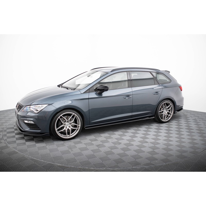 Side Skirts Diffusers V.5 Seat Leon Cupra / FR Mk3 FL a 421,03 € uniw-SE-LE-3F-CU-SD5G*10203 chez CAROU TUNING