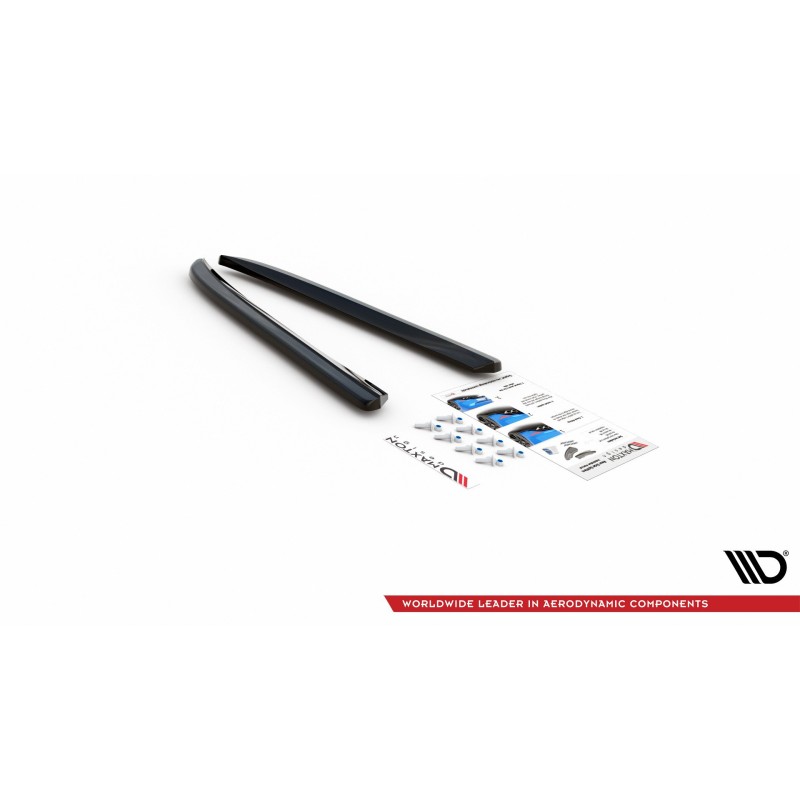 Rear Side Splitters Jaguar XJ X351 a 188,30 € uniw-JA-XJ-4-RSD1G*10399 chez CAROU TUNING