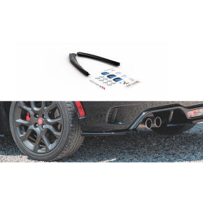 Rear Side Splitters Fiat 124 Spider Abarth a 188,30 € uniw-FI-124-1-AB-RSD2G*10470 chez CAROU TUNING