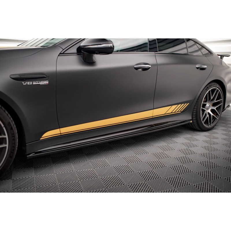Side Skirts Diffusers Mercedes-AMG GT 63S 4-Door Coupe a 463,35 € uniw-ME-GT-4D-AMG-SD1G*10513 chez CAROU TUNING