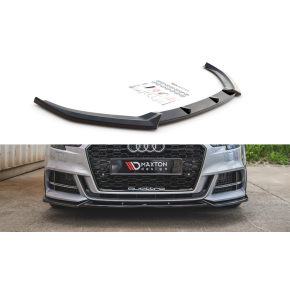 Front Splitter V.3 Audi S3 / A3 S-Line 8V FL Sedan a 421,03 € uniw-AU-S3-3F-FD3G*10581 chez CAROU TUNING
