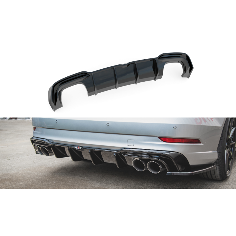 Rear Valance Audi S3 Sedan 8V Facelift a 410,46 € uniw-AU-S3-3F-S-RS1G*10584 chez CAROU TUNING