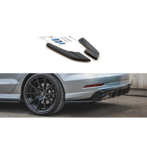 Rear Side Splitters V.2 Audi S3 Sedan 8V Facelift a 188,30 € uniw-AU-S3-3F-S-RSD2G*10587 chez CAROU TUNING